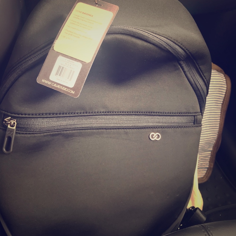 NWT CALIA BLACK DOME BACKPACK